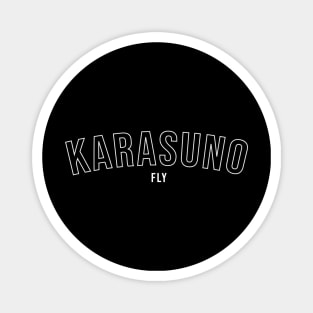 Karasuno Fly White Magnet